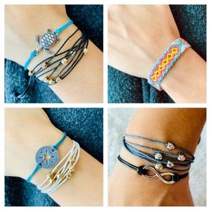 Package of 4 new bracelets